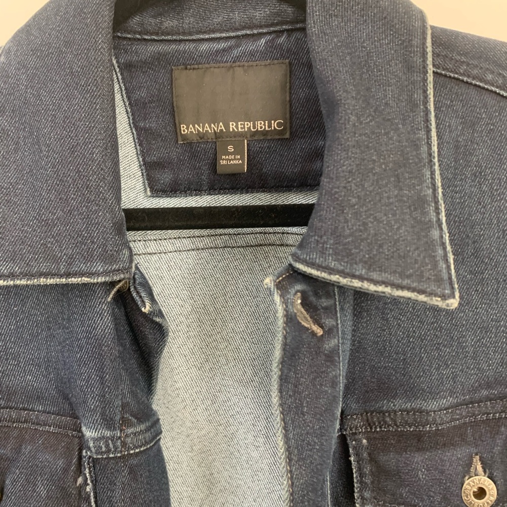 Men’s Denim Banana Republic Jacket - Picture 3 of 9